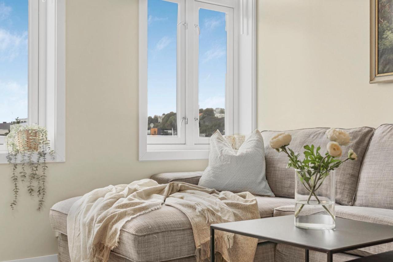 Contemporary City-Apartement With Views Of The Dock! برغن المظهر الخارجي الصورة