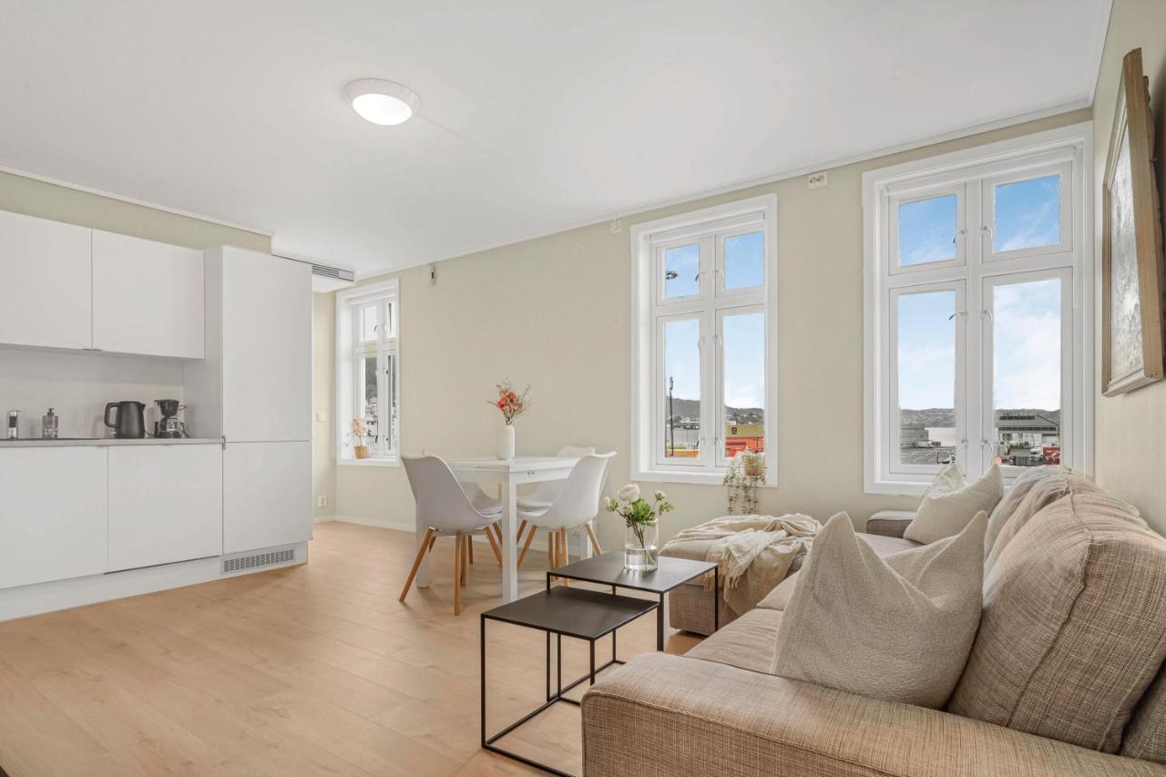 Contemporary City-Apartement With Views Of The Dock! برغن المظهر الخارجي الصورة