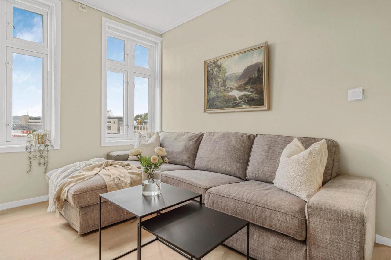 Contemporary City-Apartement With Views Of The Dock! برغن المظهر الخارجي الصورة